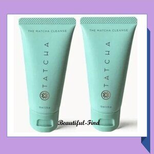 2X TATCHA   The Matcha Cleanse Daily Clarifying Gel Cleanser 1.69oz/50ml New